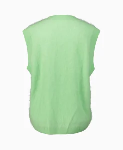 Dames Absolut Cashmere Gilets*Gilet Irena Groen