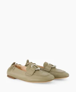 Dames Agl Instappers*Loafer Sheryl Moc Khaki
