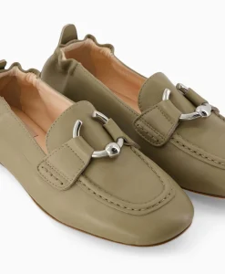 Dames Agl Instappers*Loafer Sheryl Moc Khaki