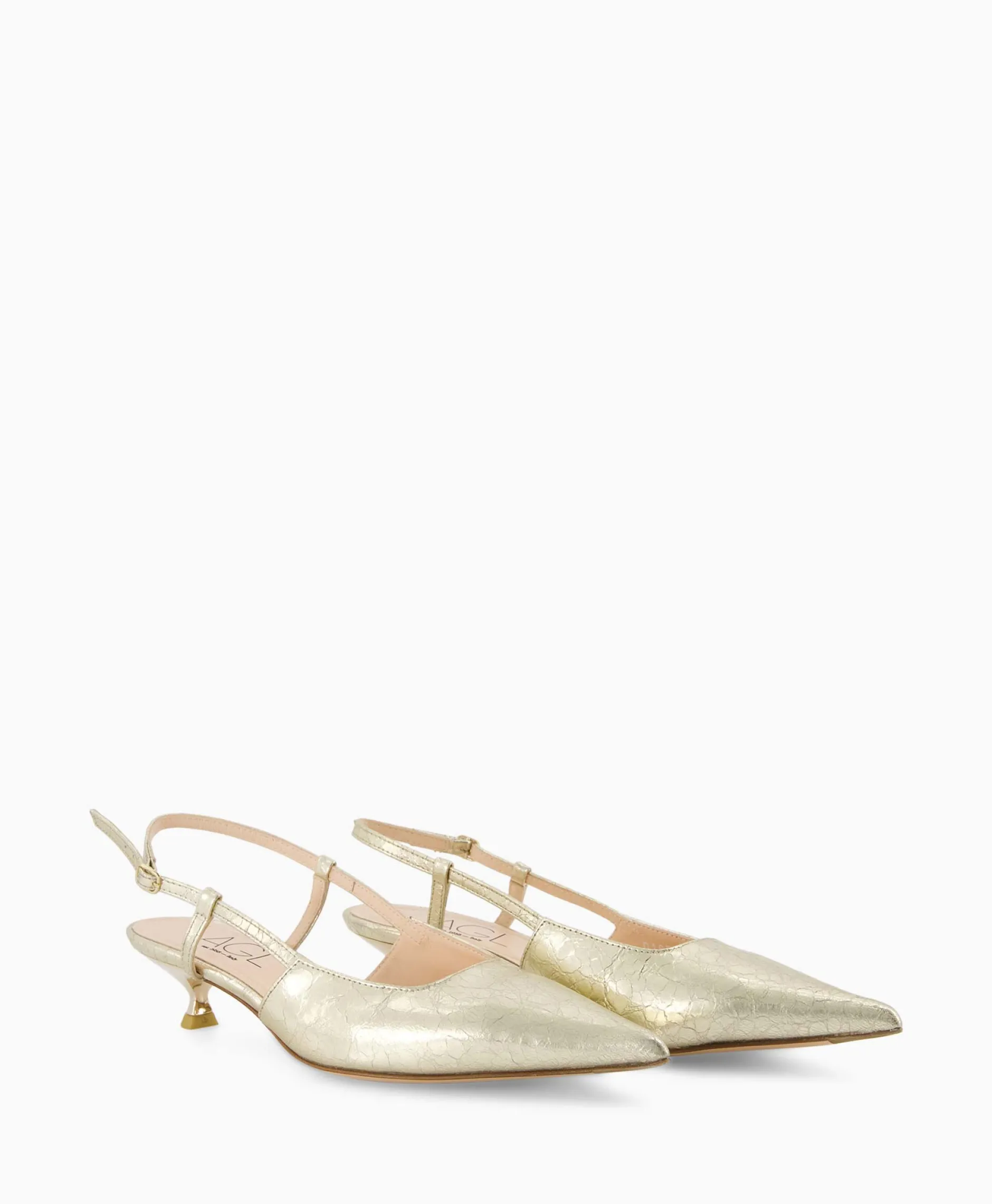 Dames Agl Pumps*Pump Lenor Sling Goud