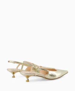 Dames Agl Pumps*Pump Lenor Sling Goud