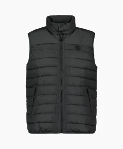 Heren Airforce Jassen*Bodywarmer Padded Donkergrijs