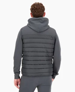 Heren Airforce Jassen*Bodywarmer Padded Donkergrijs