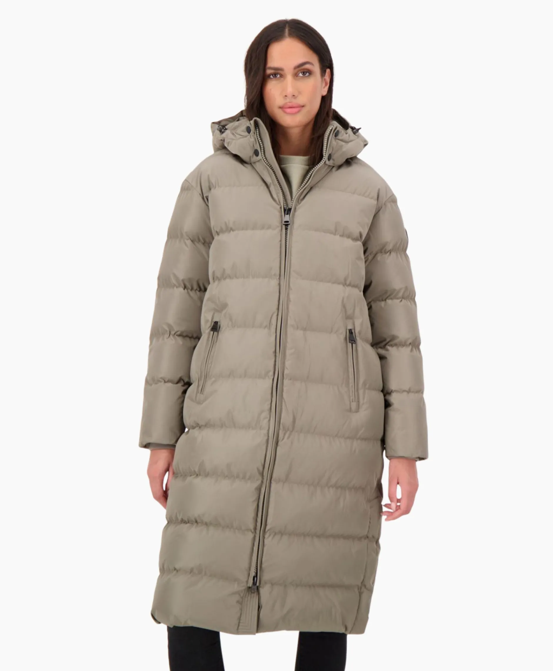 Dames Airforce Jassen*Gewatteerde Jas Grace Jacket Beige