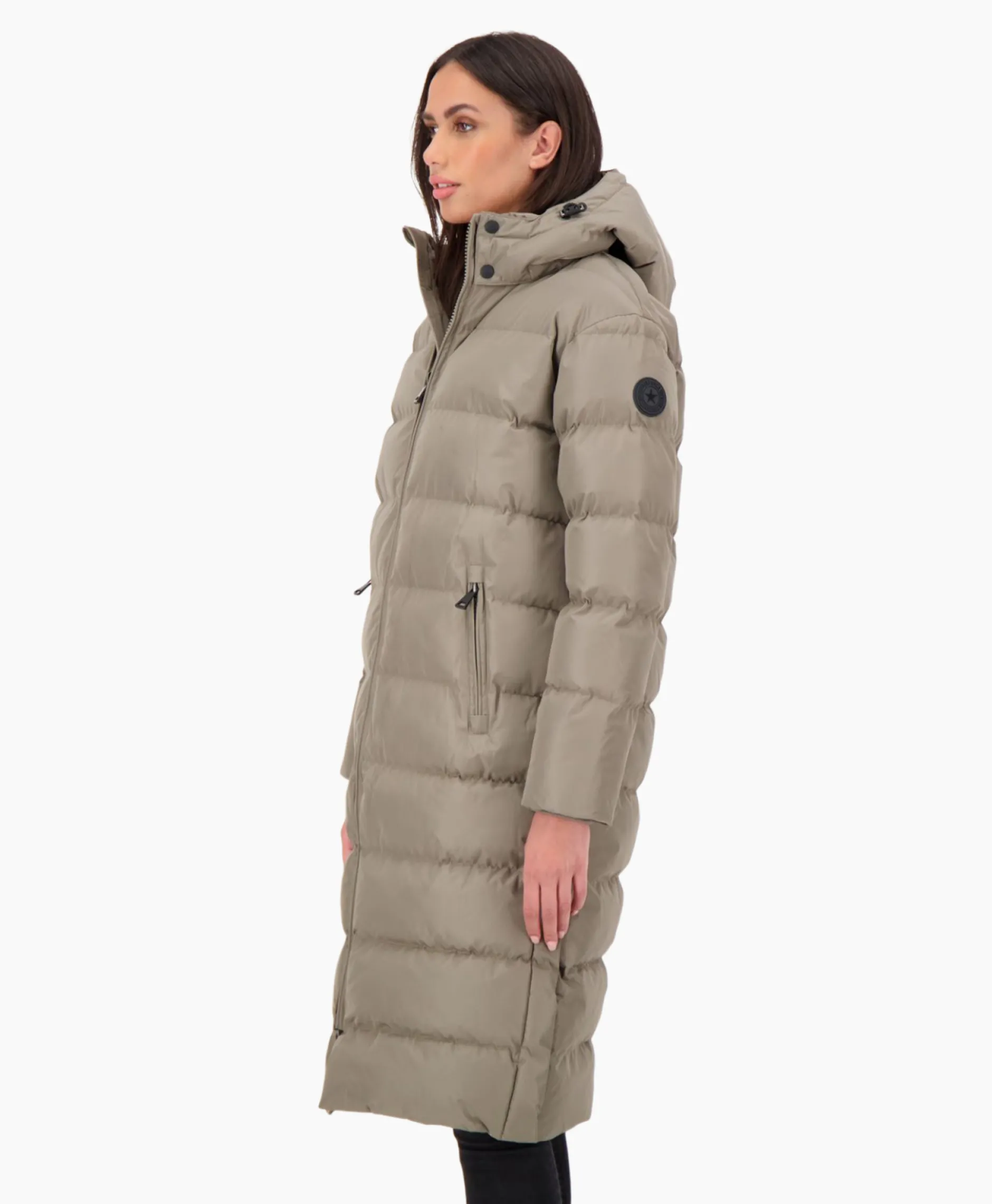 Dames Airforce Jassen*Gewatteerde Jas Grace Jacket Beige