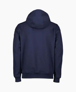 Heren Airforce Jassen*Jack Softshell Midden Blauw