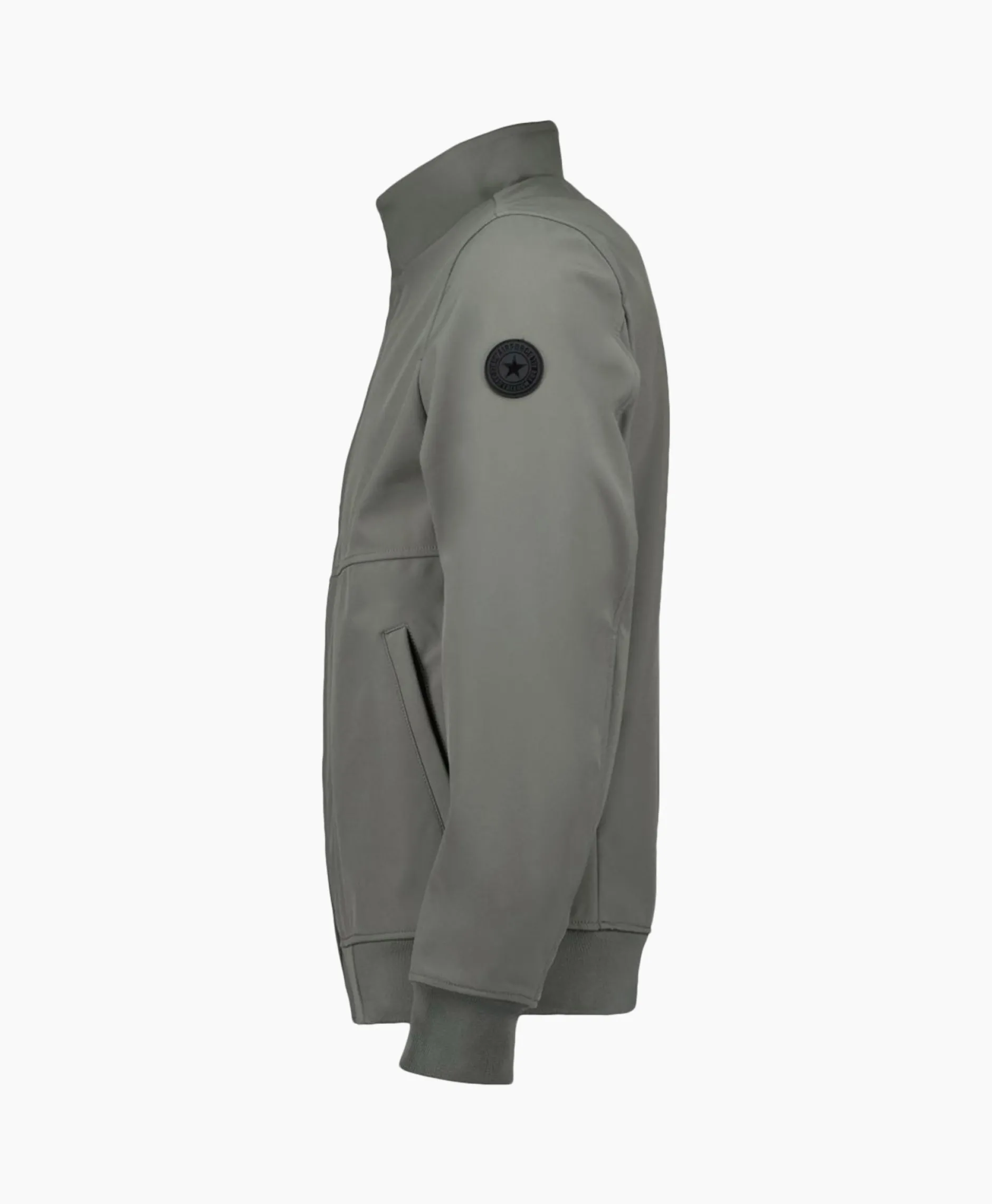 Heren Airforce Jassen*Softshell Jas Grijs