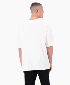 Heren Airforce T-Shirts*T-Shirt Korte Mouw Oversized Ttt Embro Wit