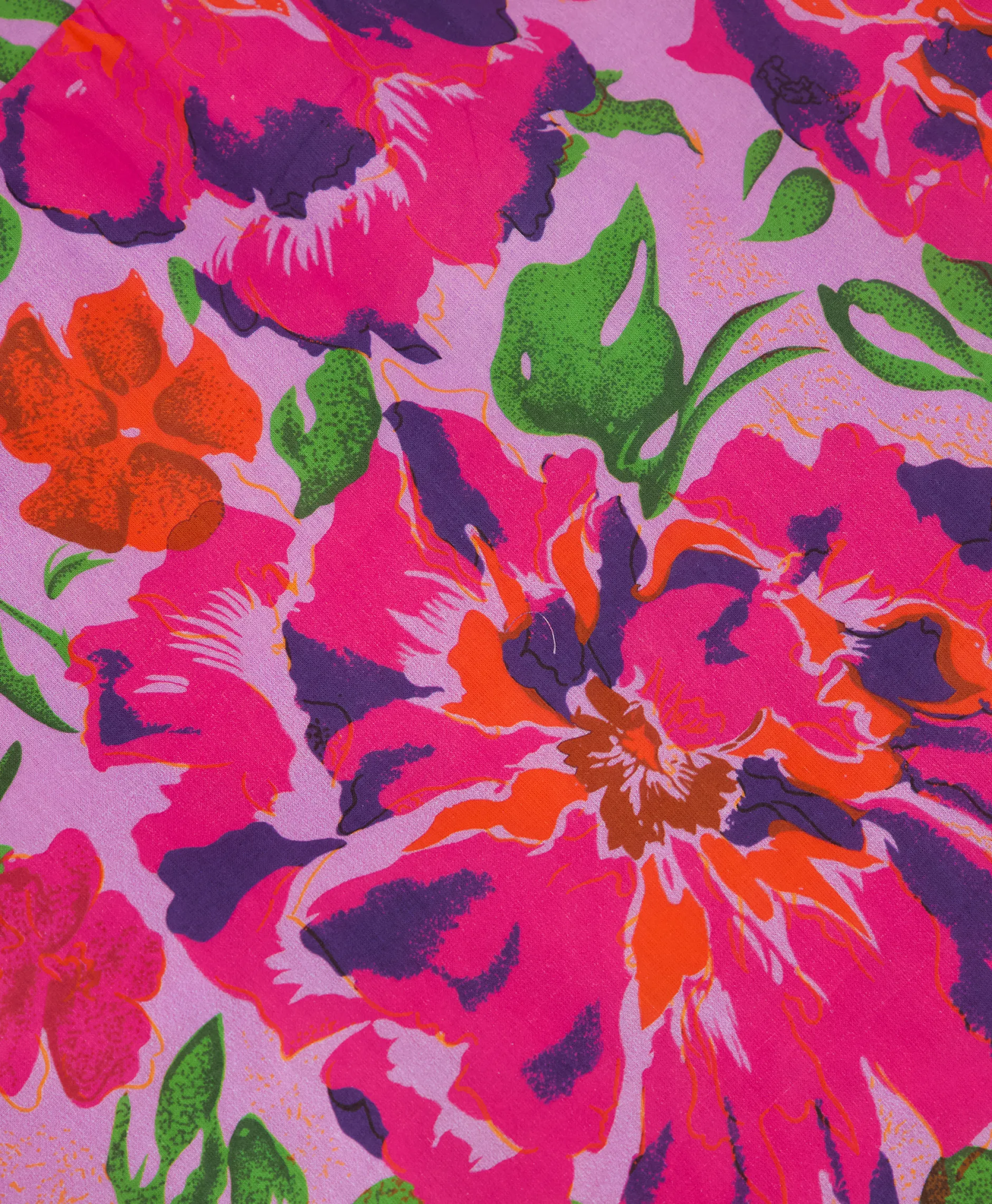 Dames Alix The Label Bruiloftskleding*Jurk Ladies Woven Painted Flower Broderie Dress Print + 2 Kleurig