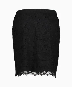 Dames Alix The Label Rokken*Minirok Ladies Woven Lace Mini Zwart