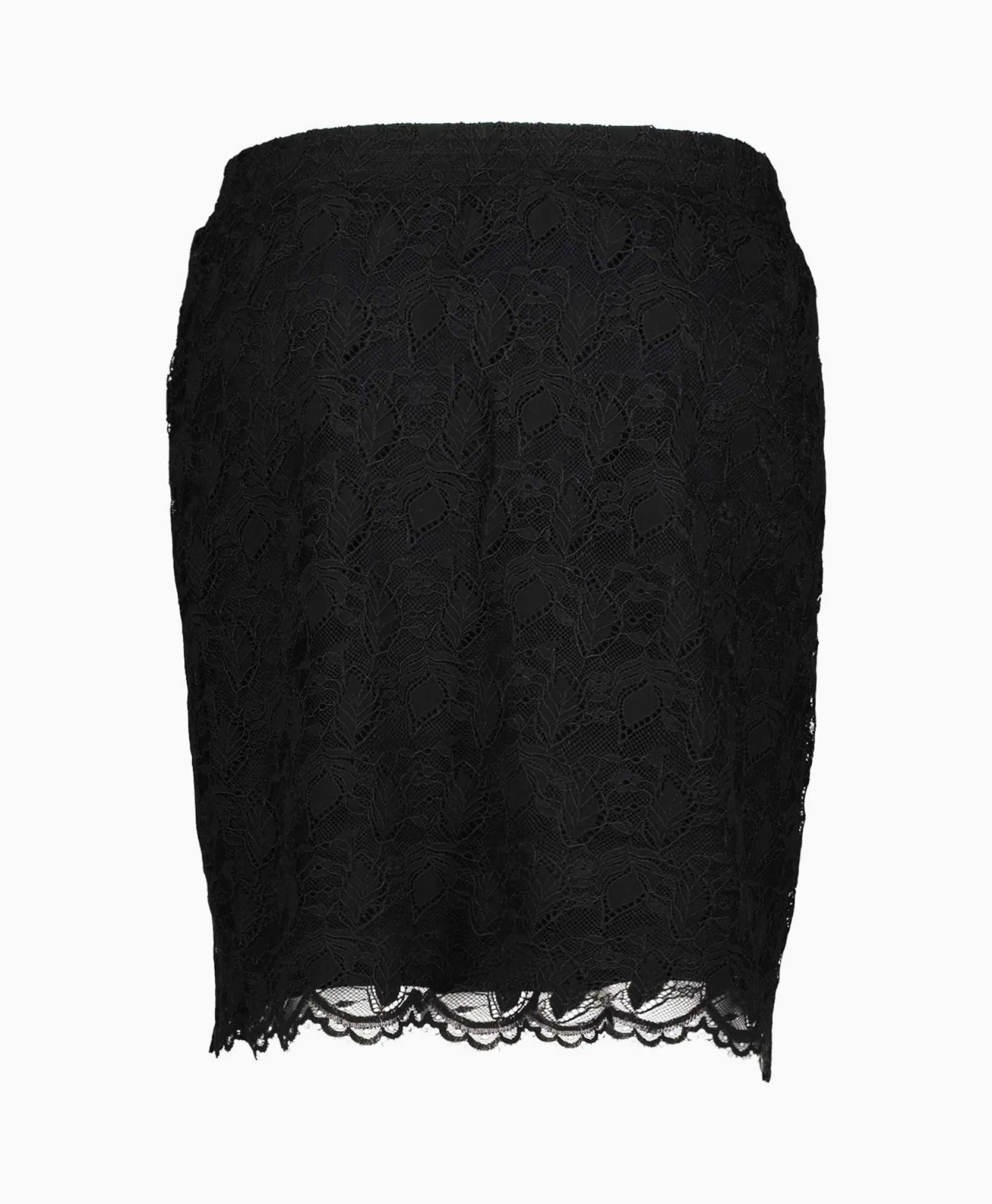 Dames Alix The Label Rokken*Minirok Ladies Woven Lace Mini Zwart