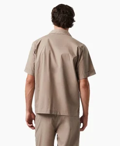 Heren Alpha Tauri Overhemden*Overhemd Welsh Zand