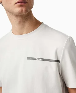 Heren Alpha Tauri T-Shirts*T-Shirt Joubl V3.Y5.01 Wit