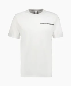 Heren Alpha Tauri T-Shirts*T-Shirt Joubl V3.Y5.01 Wit