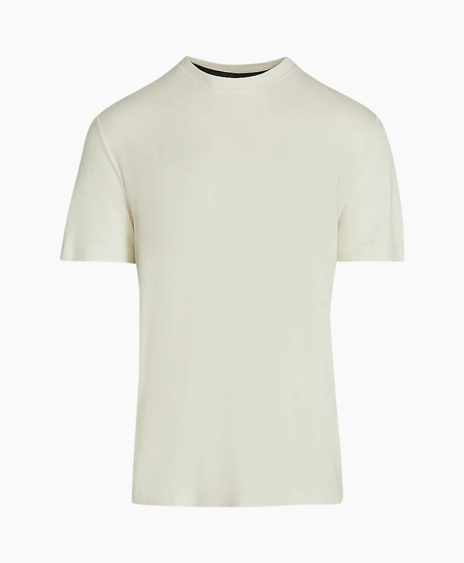 Heren Alpha Tauri T-Shirts*T-Shirt Korte Mouw Jopin Off White