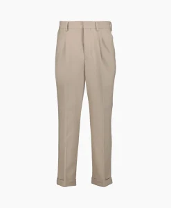 Heren Ami Paris Broeken*Broek Carott Fit Taupe