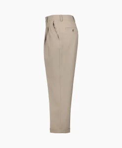 Heren Ami Paris Broeken*Broek Carott Fit Taupe