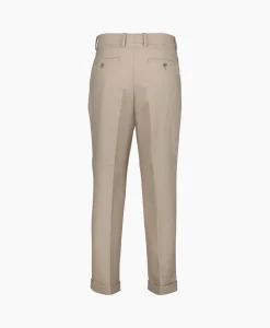 Heren Ami Paris Broeken*Broek Carott Fit Taupe