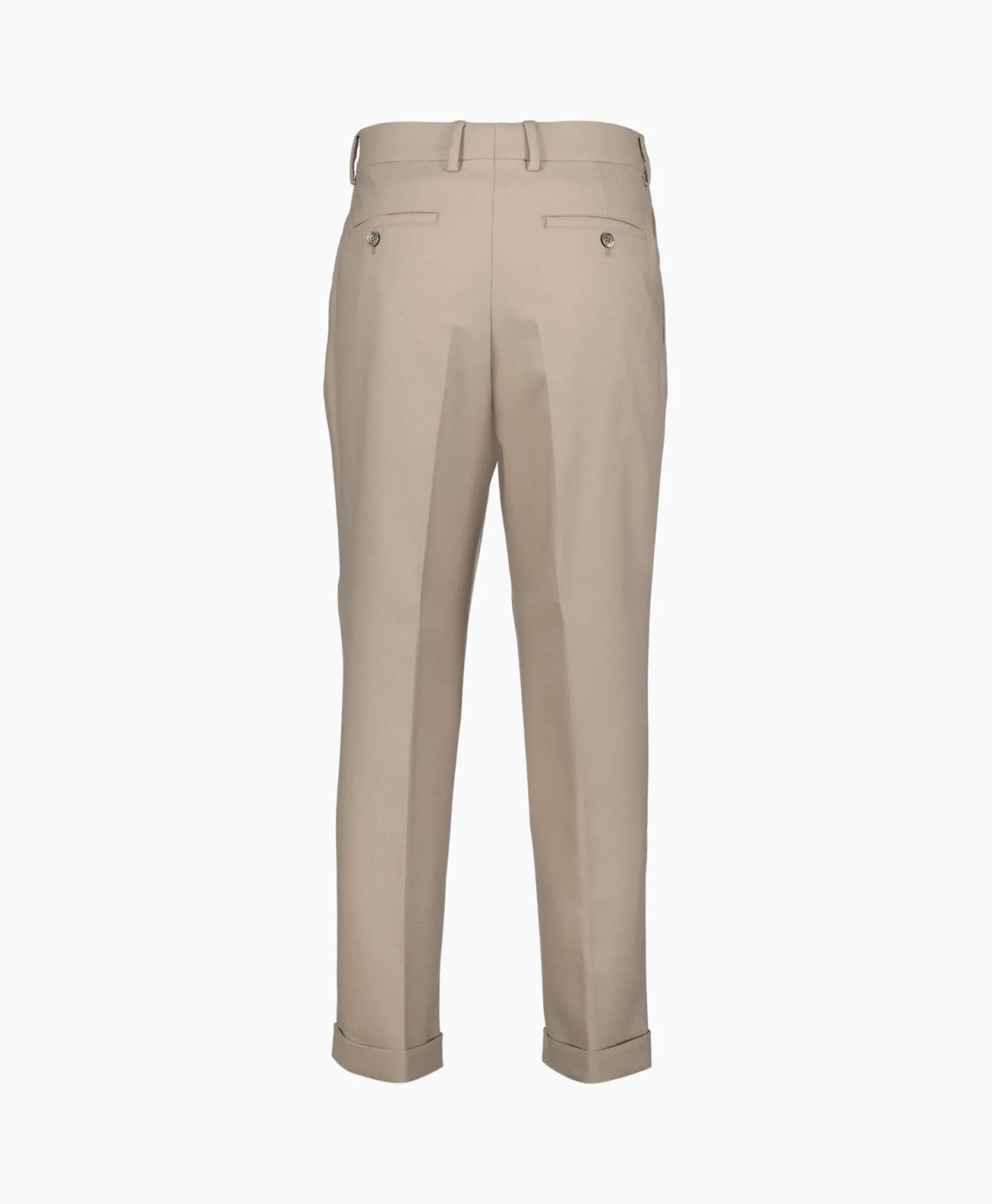 Heren Ami Paris Broeken*Broek Carott Fit Taupe