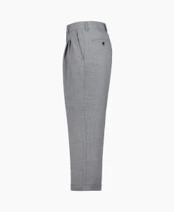 Heren Ami Paris Broeken*Broek Carott Fit Antraciet