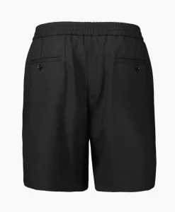 Heren Ami Paris Broeken*Korte Broek Elasticated Waist Zwart