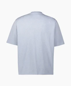 Heren Ami Paris T-Shirts*T-Shirt Korte Mouw Ami De Coeur Blauw