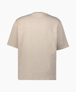 Heren Ami Paris T-Shirts*T-Shirt Korte Mouw Ami De Coeur Ecru