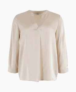 Dames Anna Van Toor Blouses*Blouse 32A05-03396 Beige