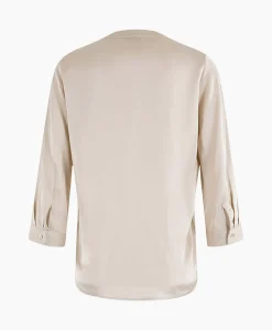 Dames Anna Van Toor Blouses*Blouse 32A05-03396 Beige