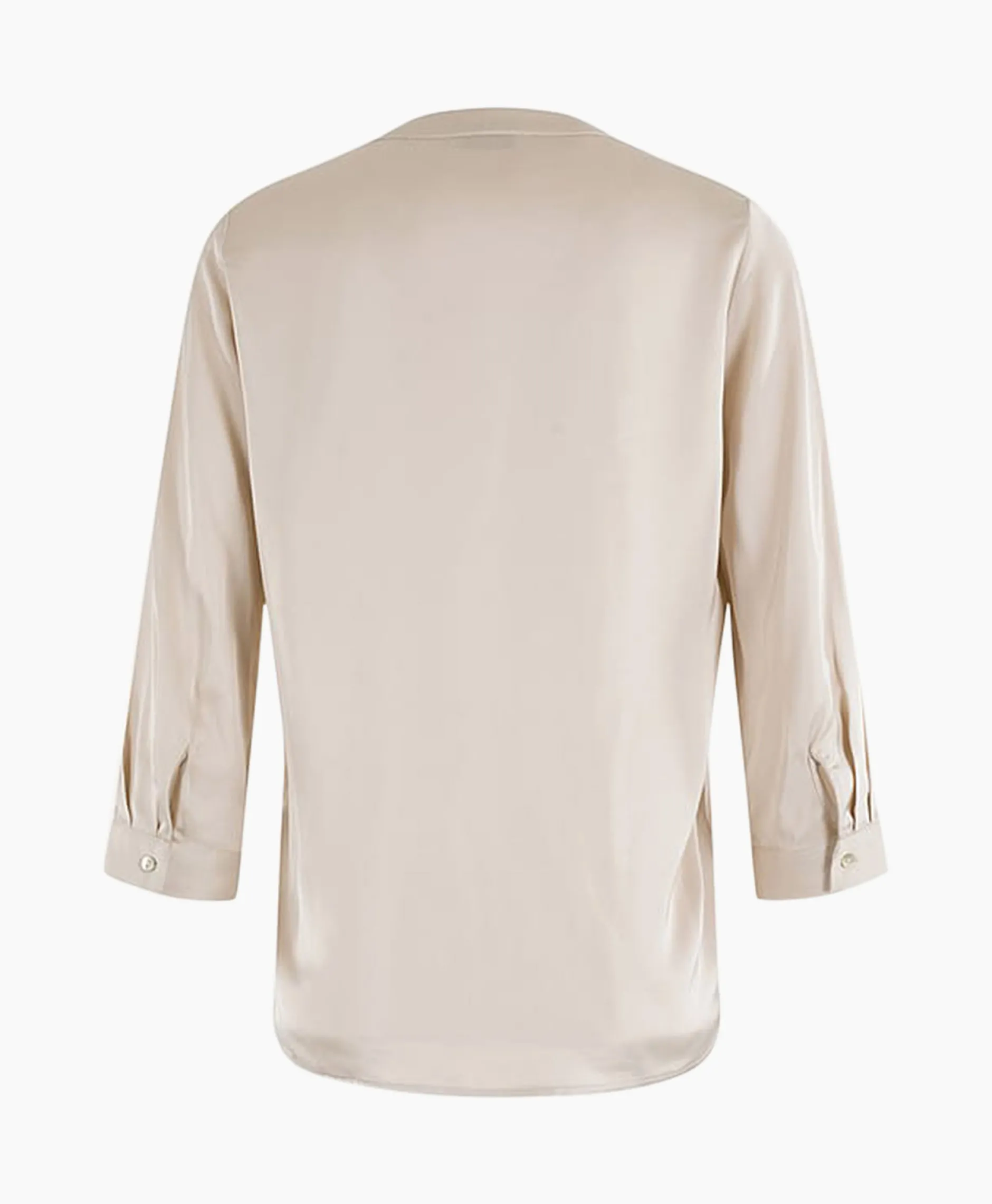 Dames Anna Van Toor Blouses*Blouse 32A05-03396 Beige