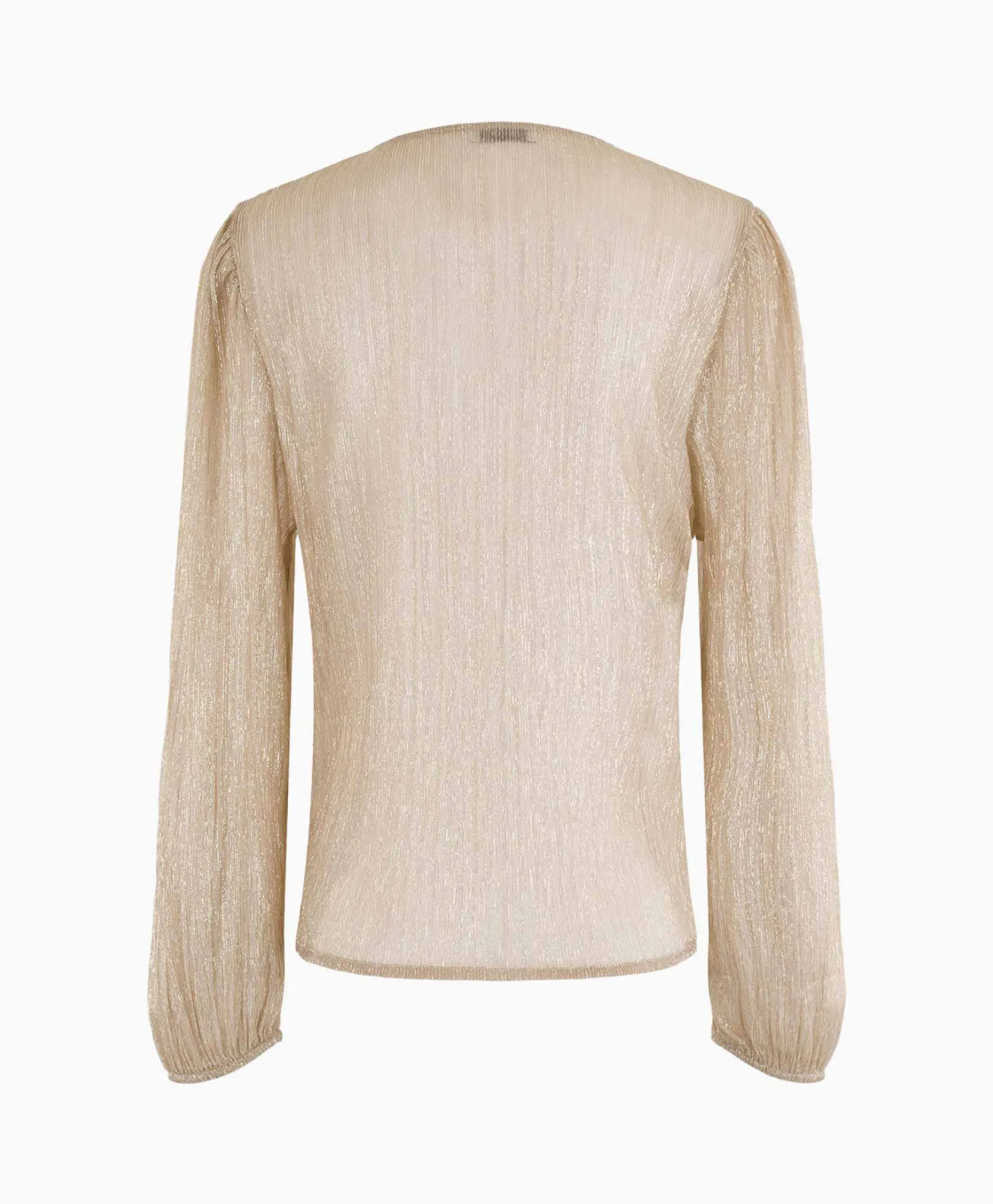 Dames Anna Van Toor Blouses*Blouse 26A05-03428 Goud