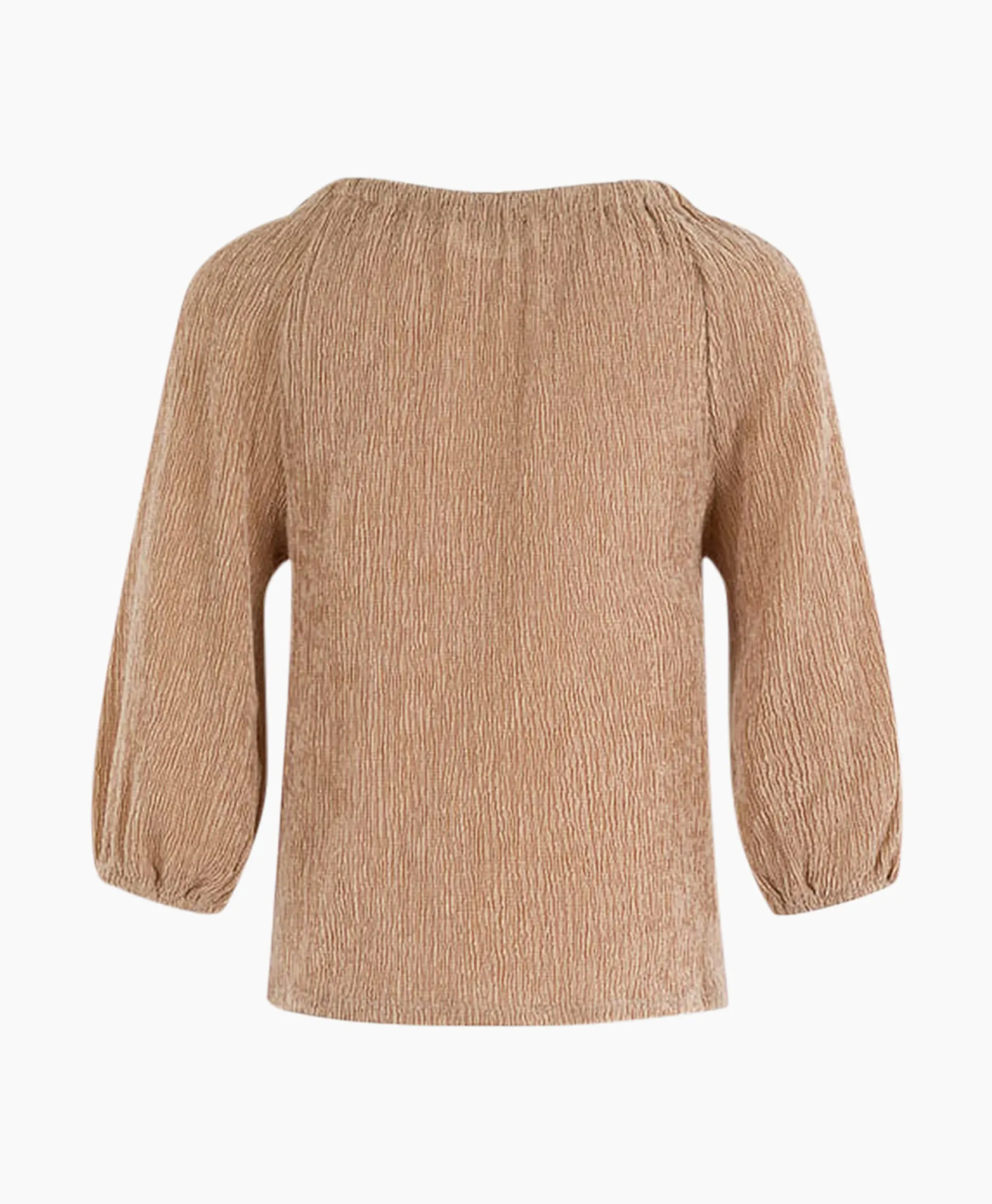 Dames Anna Van Toor T-Shirts & Tops*Blouse 26A05-03373 Zand