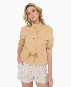 Dames Anna Van Toor Jassen*Gilet 32A01-02609 Zand