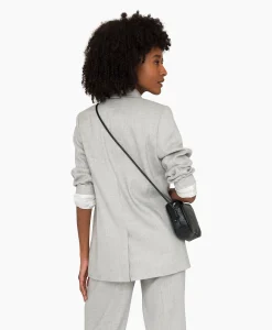 Dames Anna Van Toor Gilets*Gilet 33A01-02610 Zilver