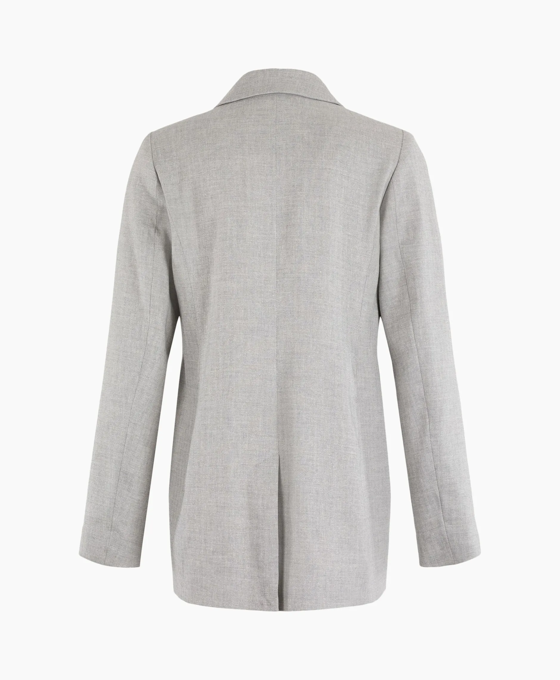 Dames Anna Van Toor Gilets*Gilet 33A01-02610 Zilver