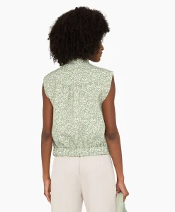 Dames Anna Van Toor Gilets*Gilet 43A11-02108B Groen