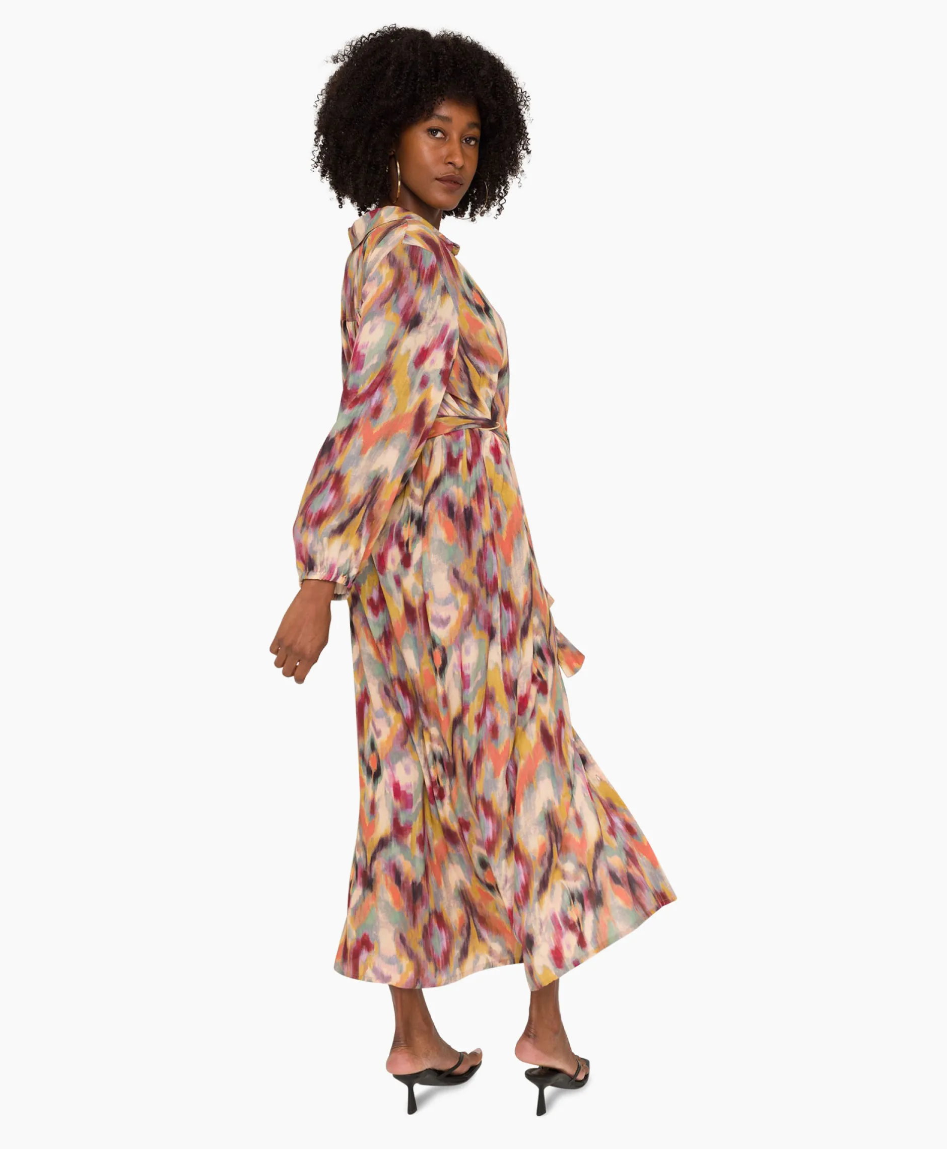 Dames Anna Van Toor Jurken*Jurk 26A06-03658 Zand