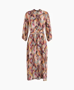 Dames Anna Van Toor Jurken*Jurk 26A06-03658 Zand