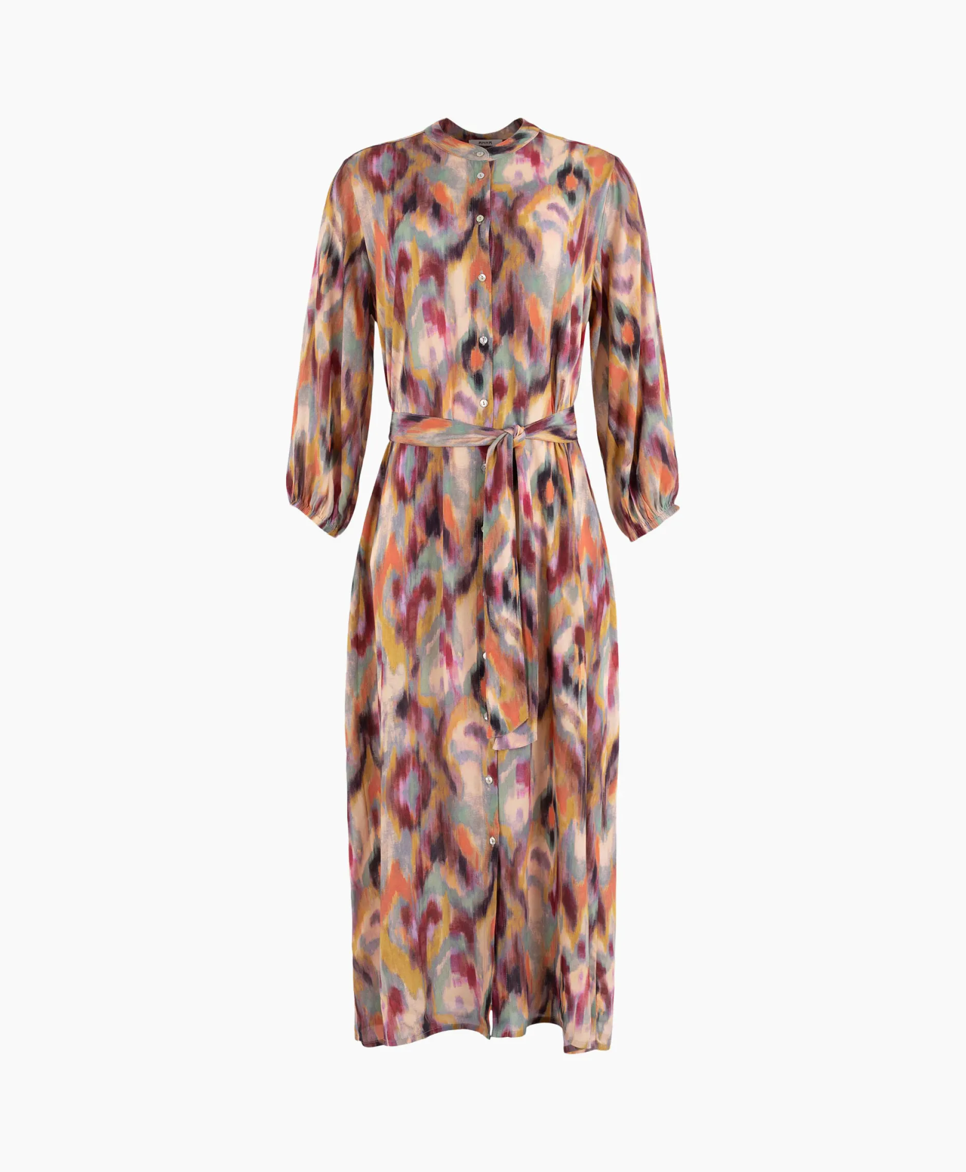 Dames Anna Van Toor Jurken*Jurk 26A06-03658 Zand