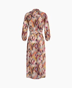 Dames Anna Van Toor Jurken*Jurk 26A06-03658 Zand