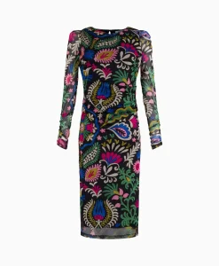 Dames Anna Van Toor Jurken*Jurk 26A06-03636 Zwart