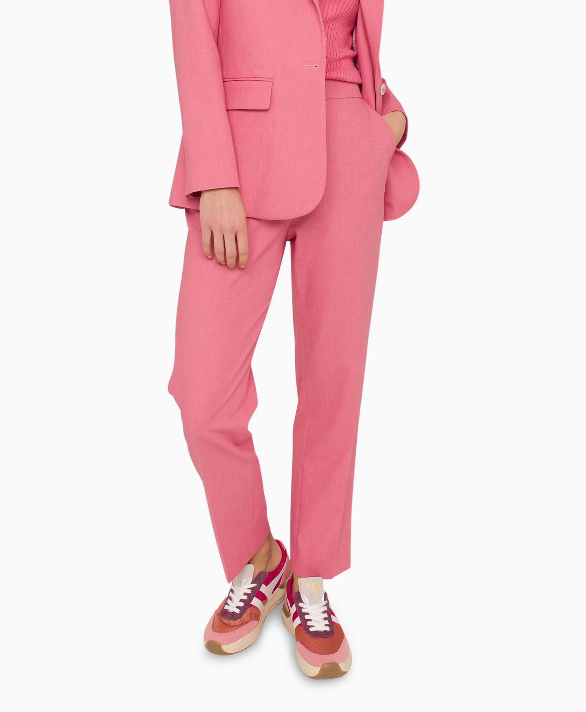 Dames Anna Van Toor Broeken*Pantalon 32A02-02916-2 Rose