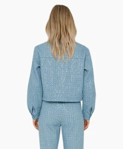 Dames Anna Van Toor Blouses*Spijkerjas 17A01-02612 Blauw