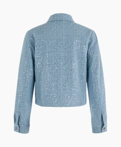 Dames Anna Van Toor Blouses*Spijkerjas 17A01-02612 Blauw