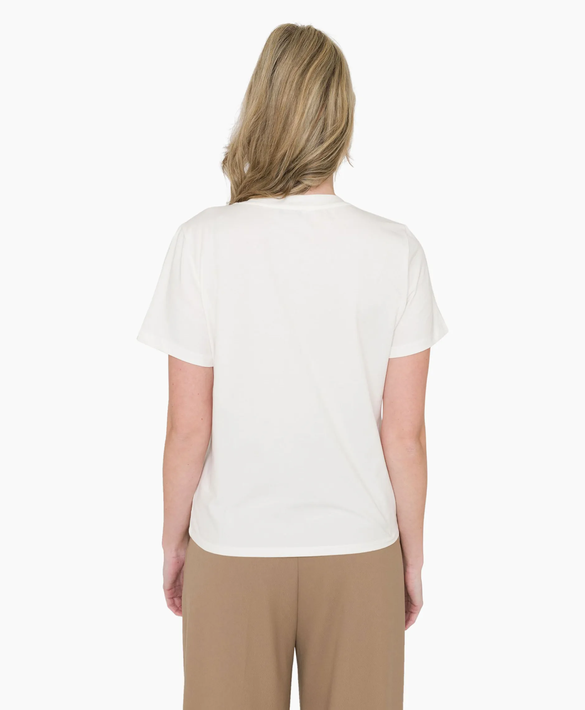 Dames Anna Van Toor T-Shirts & Tops*T-Shirt 08A04-03677 Off White