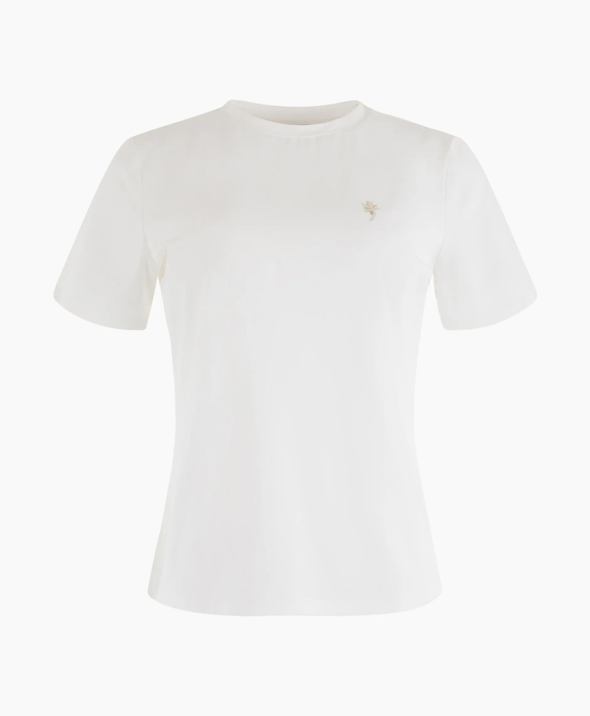 Dames Anna Van Toor T-Shirts & Tops*T-Shirt 08A04-03677 Off White