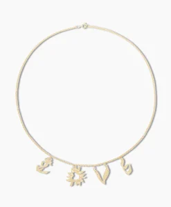 Dames Anna+nina Sieraden*Ketting Bonfire Choker Goud