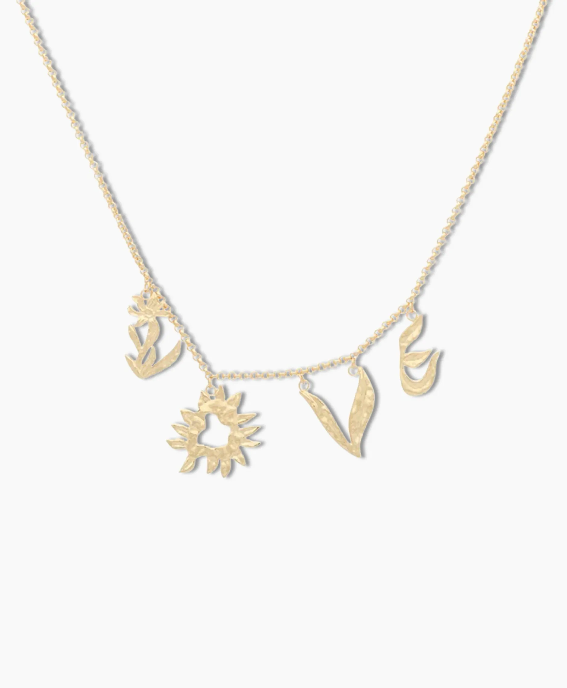 Dames Anna+nina Sieraden*Ketting Bonfire Choker Goud