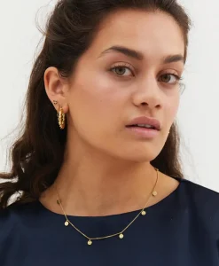 Dames Anna+nina Sieraden*Ketting Smiley Goud