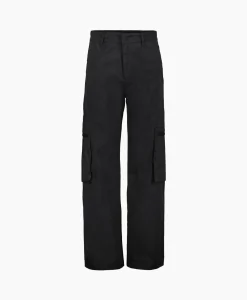 Heren Arte Antwerp Broeken*Broek Nylon Double Knee Pocket Zwart